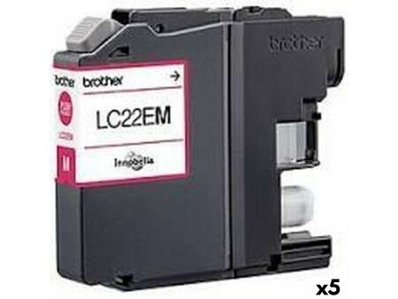 Oryginalny Wkład Atramentowy Brother MFCJ5920DW Magenta (5 Sztuk)