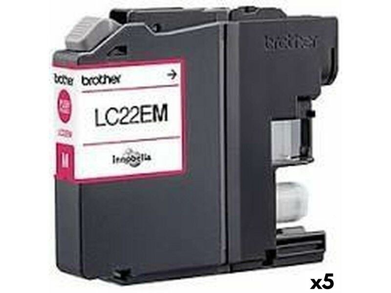 Oryginalny Wkład Atramentowy Brother MFCJ5920DW Magenta (5 Sztuk)