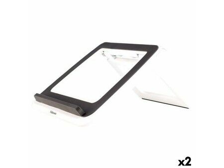 Uchwyt na Tablet Fellowes I-SPIRE Biały Czarny 4,2 x 32 x 28,6 cm (2 Sztuk)