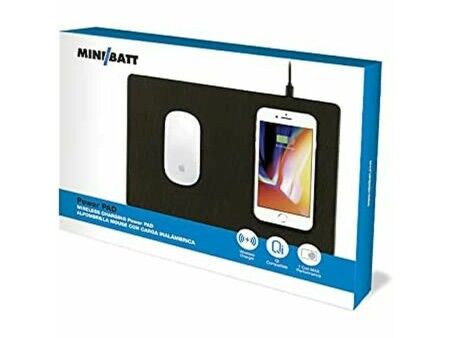 Poduszeczka z bezprewodową ładowarką Qi MiniBatt MB-PAD Czarny