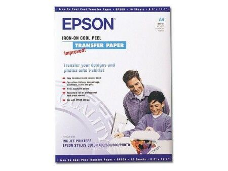 Błyszczący Papier Fotograficzny Epson Biały A4 10 Kartki