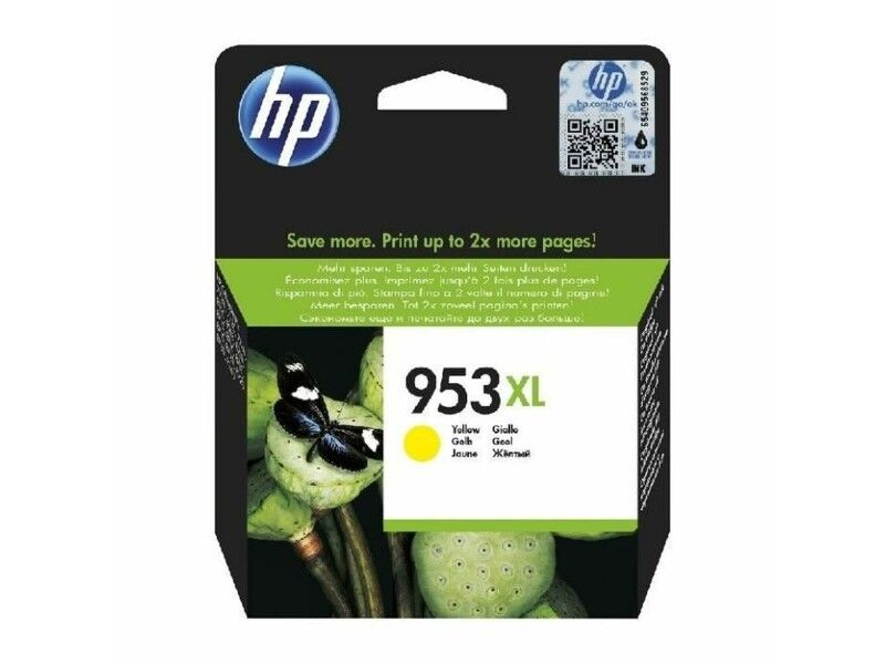 Oryginalny Wkład Atramentowy HP 935 Żółty