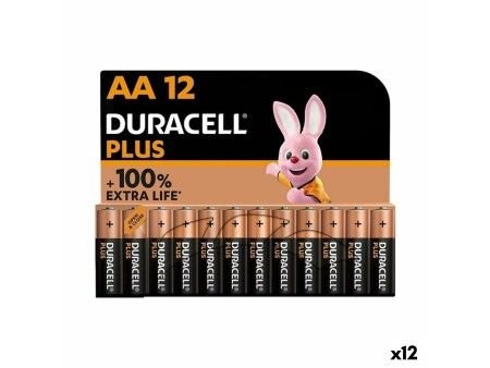 Baterie Alkaliczne DURACELL Plus 1,5 V LR06 (12 Sztuk)