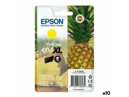 Oryginalny Wkład Atramentowy Epson XP-2200 WF-2910DWF Żółty (10 Sztuk)