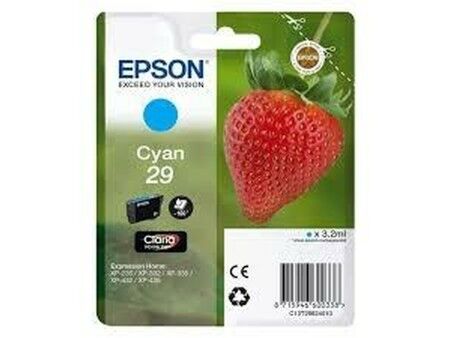 Oryginalny Wkład Atramentowy Epson 29 Turkusowy (10 Sztuk)