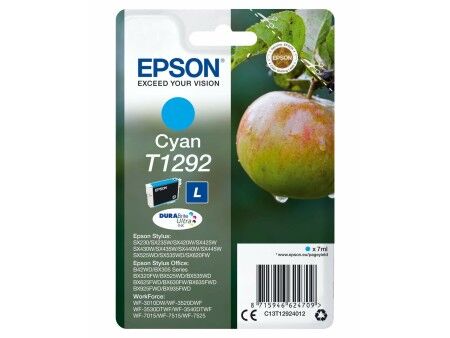 Oryginalny Wkład Atramentowy Epson SX 235W /420W/425W/ OFFICE BX305F/320FW Turkusowy (10 Sztuk)