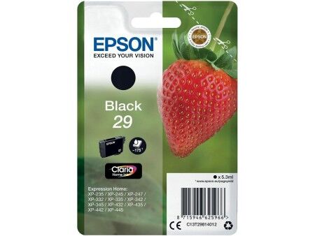 Oryginalny Wkład Atramentowy Epson 29 XL Czarny (10 Sztuk)
