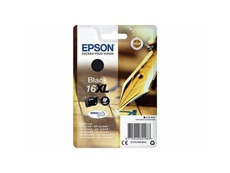 Oryginalny Wkład Atramentowy Epson Nº16XL Czarny (10 Sztuk)