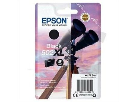 Oryginalny Wkład Atramentowy Epson 502XL Czarny (10 Sztuk)