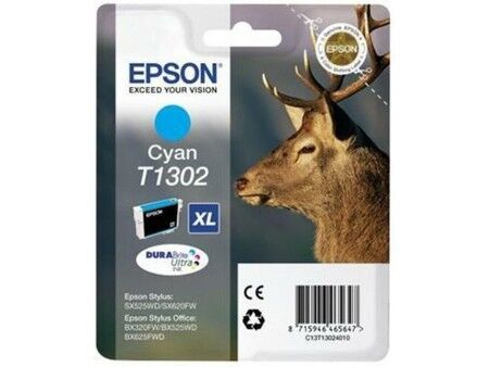 Oryginalny Wkład Atramentowy Epson BX320FW Turkusowy (8 Sztuk)
