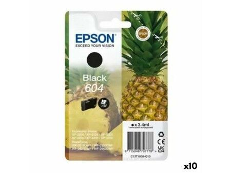 Oryginalny Wkład Atramentowy Epson XP-2200 WF-2910DWF Czarny (10 Sztuk)