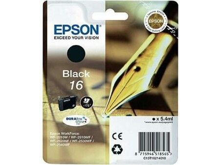 Oryginalny Wkład Atramentowy Epson Czarny (10 Sztuk)