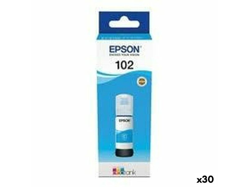 Uzupełniający tusz Epson ET-2700, 2750, 3700, 3750, 4750 Turkusowy