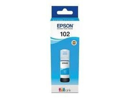 Uzupełniający tusz Epson ET-2700, 2750, 3700, 3750, 4750 Turkusowy