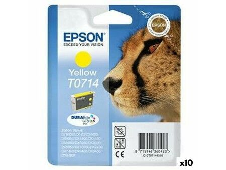 Oryginalny Wkład Atramentowy Epson Żółty (10 Sztuk) (1 Sztuk)