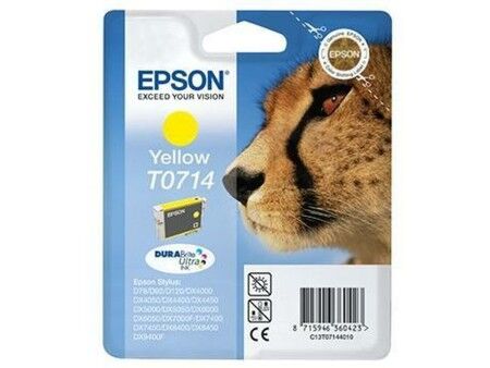 Oryginalny Wkład Atramentowy Epson Żółty (10 Sztuk) (1 Sztuk)