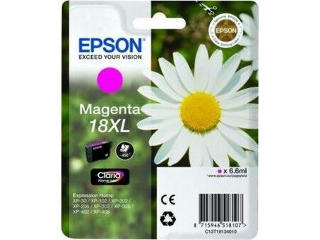 Oryginalny Wkład Atramentowy Epson  Nº18XL Magenta (10 Sztuk) (1 Sztuk)