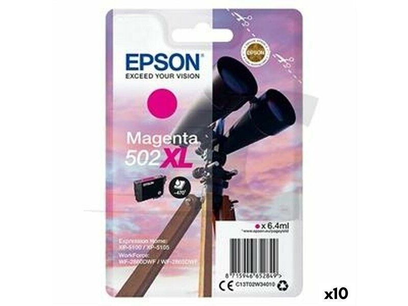 Oryginalny Wkład Atramentowy Epson Magenta (10 Sztuk)