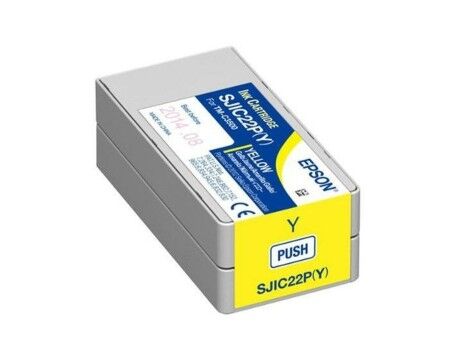Oryginalny Wkład Atramentowy Epson SJIC22P(Y) Żółty