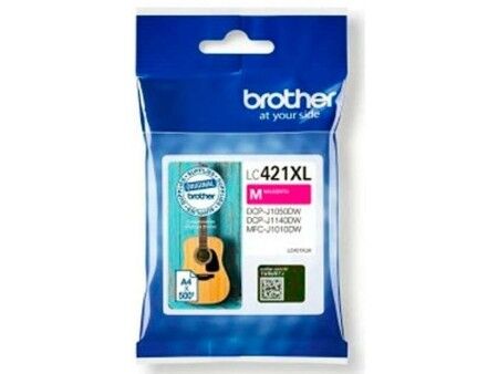 Oryginalny Wkład Atramentowy Brother MFC-J1010DW / DCP-J1050DW Magenta (5 Sztuk)