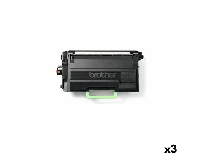 Toner Oryginalny Brother HLL6210DW HLL6410DN MFCL6710DW MFCL6910DN Czarny (3 Sztuk)