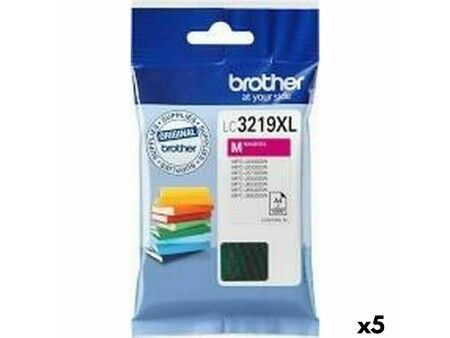 Oryginalny Wkład Atramentowy Brother LC3219XLM Magenta