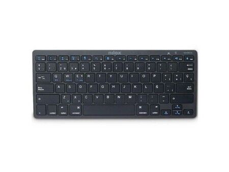 Klawiatura Nilox NXKB01B Czarny Qwerty Hiszpańska