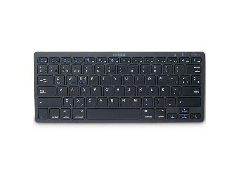 Klawiatura Nilox NXKB01B Czarny Qwerty Hiszpańska