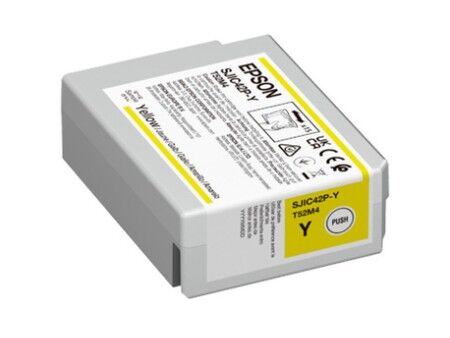 Oryginalny Wkład Atramentowy Epson Żółty