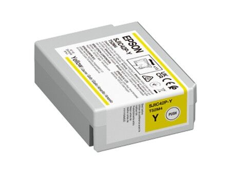 Oryginalny Wkład Atramentowy Epson Żółty