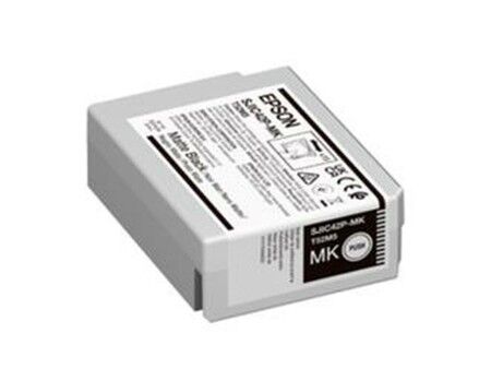 Oryginalny Wkład Atramentowy Epson COLORWORKS C4000EBK Czarny matowy
