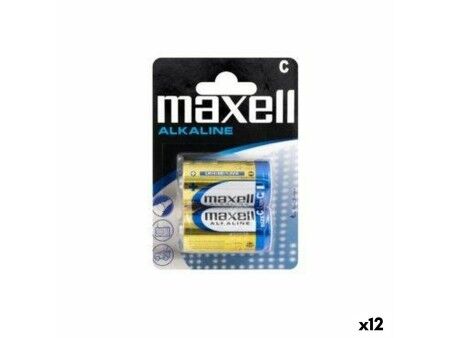 Baterie Alkaliczne Maxell LR14 (12 Sztuk)