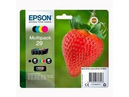 Oryginalny Wkład Atramentowy Epson XP 235 332 335 432 435 Czarny/Cyan/Magenta/Żółty 4 Części (8 Sztuk)