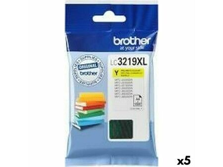 Oryginalny Wkład Atramentowy Brother LC3219XL Żółty