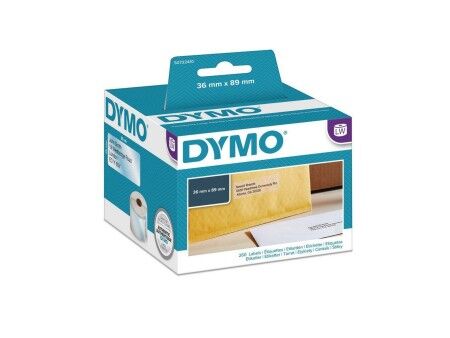 Etykiety do Drukarki Dymo 89 x 36 mm LabelWriter™ Przezroczysty (6 Sztuk)