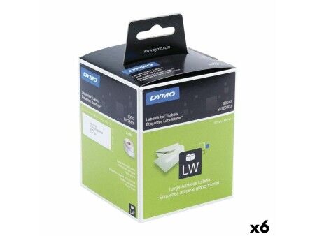 Etykiety do Drukarki Dymo 99012 LabelWriter™ 36 x 89 mm Biały Czarny