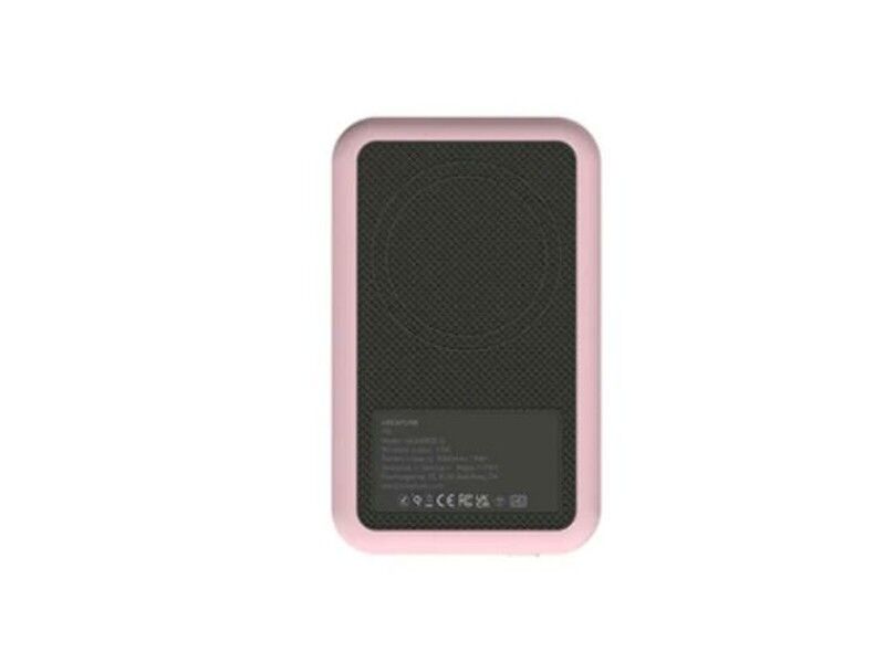 Power Bank z Bezprzewodową Ładowarką Kreafunk Różowy 5000 mAh