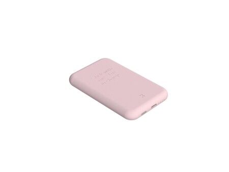 Power Bank z Bezprzewodową Ładowarką Kreafunk Różowy 5000 mAh