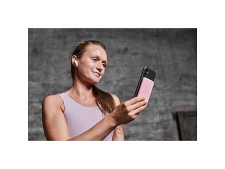 Power Bank z Bezprzewodową Ładowarką Kreafunk Różowy 5000 mAh