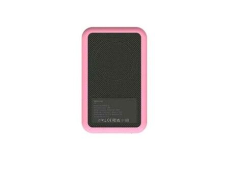Power Bank z Bezprzewodową Ładowarką Kreafunk Różowy 5000 mAh