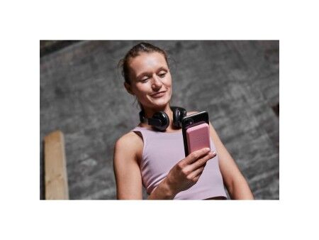 Power Bank z Bezprzewodową Ładowarką Kreafunk Różowy 5000 mAh