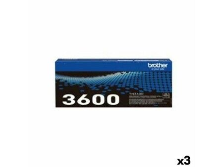 Toner Oryginalny Brother HLL5210DN 5210DW 5215DN 6210DW 6410DN DCPL5510DW M Czarny (3 Sztuk)