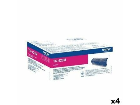 Toner Oryginalny Brother HLL8260CDW,HLL8360CDW/HLL9310CDW TN423M Magenta (4 Sztuk)