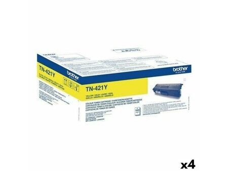 Toner Brother DCP Żółty (4 Sztuk)