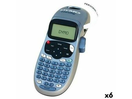 Elektryczna Drukarka Etykiet Dymo LetraTag LT-100H Niebieski Szary (6 Sztuk)