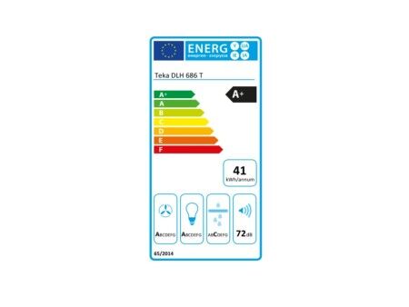 Okap konwencjonalny Teka 40487180 60 cm 700 m3/h 72 dB 270W Stal