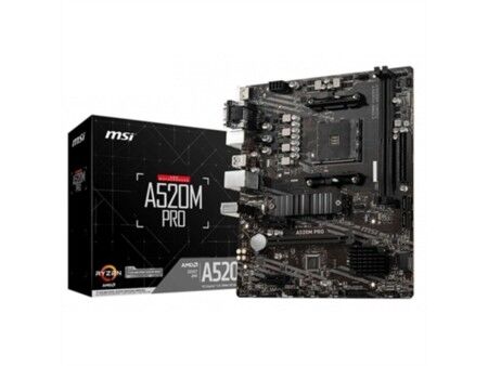 Płyta główna MSI A520M PRO AMD A520 AMD AM4