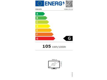 Monitor Videowall Philips 43BDL3511Q/00 IPS 43" Direct-LED