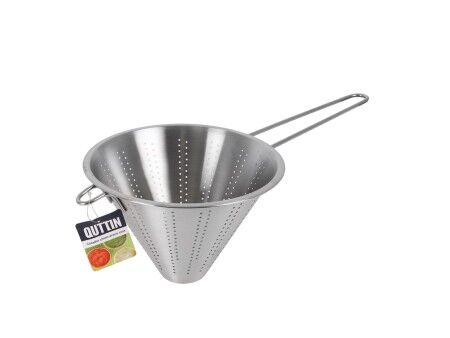 Sitko chiskie Quttin Stal nierdzewna Srebrzysty Ø 20,5 cm (12 Sztuk)