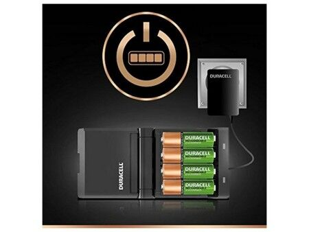 Ładowarka + baterie akumulatorowe DURACELL CEF27 2 x AA + 2 x AAA 1700 mAh 750 mAh (1 Sztuk)